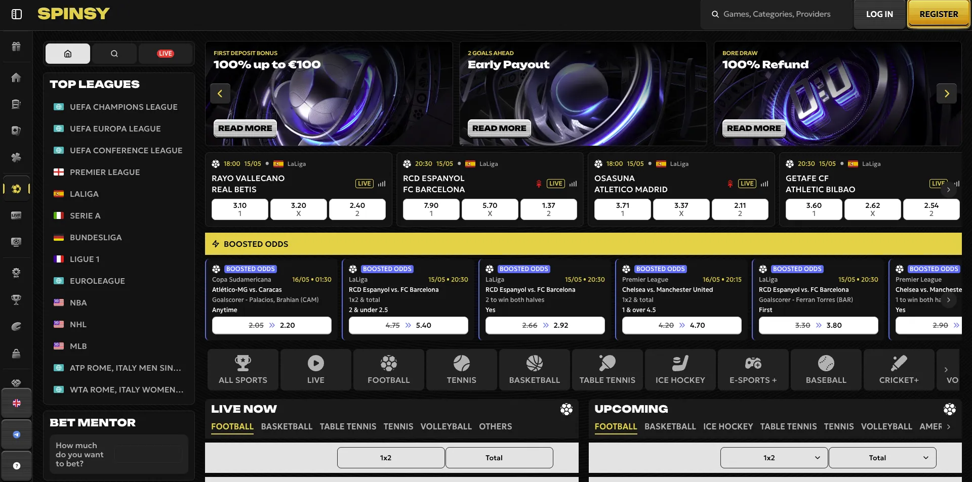 Play bets vip
