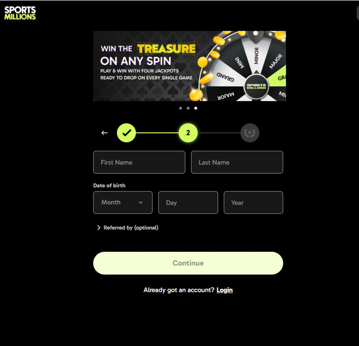 Jogo slots